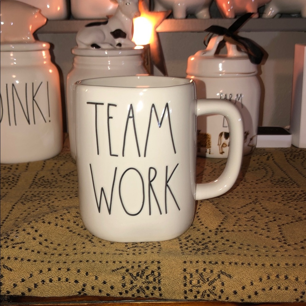 Rae Dunn TEAM WORK Mug.